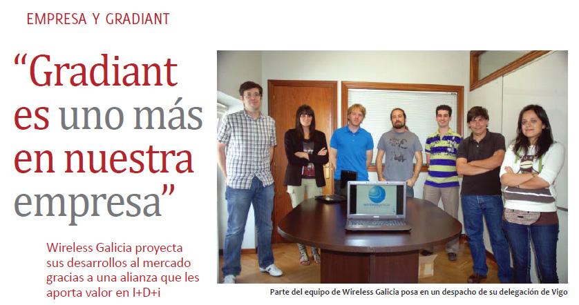 Wireless Galicia boletín Gradiant